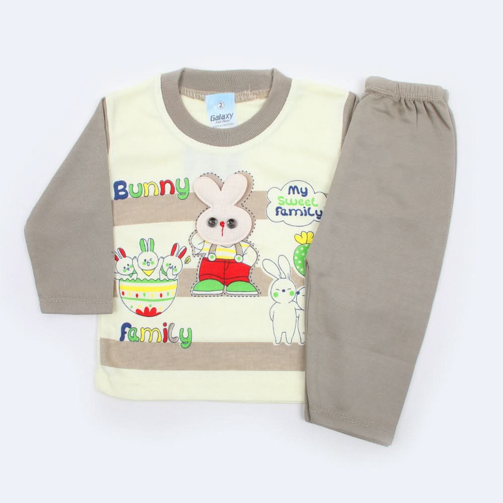 Newborn Boys Full Sleeves Suit - Grey, Newborn Boys Sets & Suits, Chase Value, Chase Value