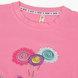 Girls Half Sleeves T-Shirt - Pink, Girls T-Shirts, Chase Value, Chase Value
