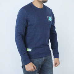 Men's Sweat Shirt - Navy Blue, Men's Sweater & Sweat Shirts, Chase Value, Chase Value