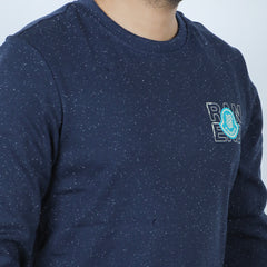 Men's Sweat Shirt - Navy Blue, Men's Sweater & Sweat Shirts, Chase Value, Chase Value