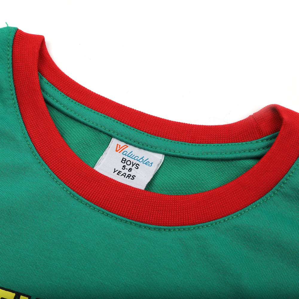 Boys Full Sleeves SweatShirt - Green, Boys Hoodies & Sweat Shirts, Chase Value, Chase Value