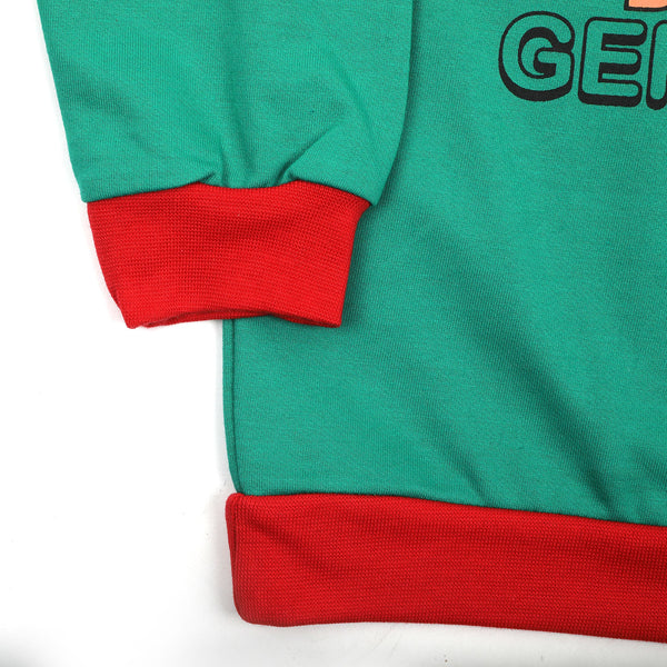 Boys Full Sleeves Sweat Shirt - Green