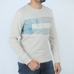 Men's Sweat Shirt - Oatmeal, Men's Sweater & Sweat Shirts, Chase Value, Chase Value