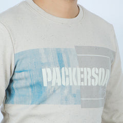 Men's Sweat Shirt - Oatmeal, Men's Sweater & Sweat Shirts, Chase Value, Chase Value