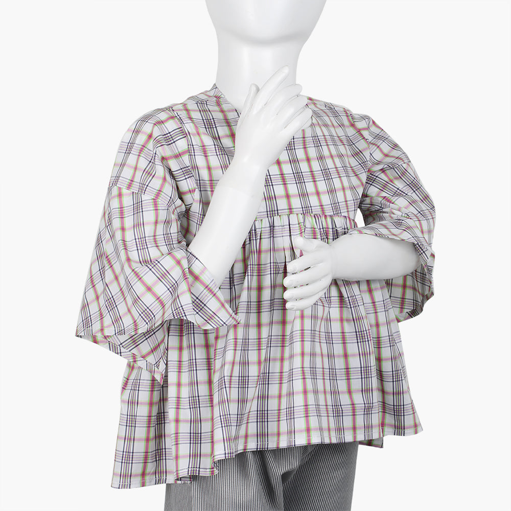 Girls Top - White, Girls Tops, Chase Value, Chase Value