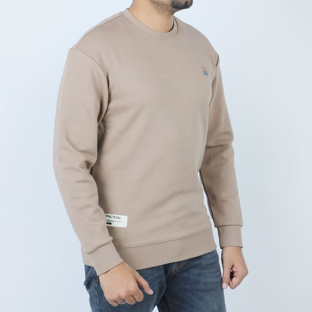 Men's Sweat Shirt - Light Brown, Men's Sweater & Sweat Shirts, Chase Value, Chase Value