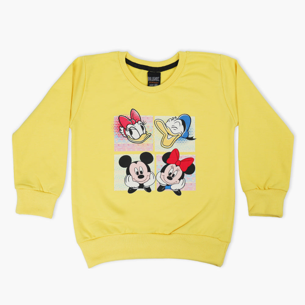 Girls T-Shirt - Yellow, Girls T-Shirts, Chase Value, Chase Value