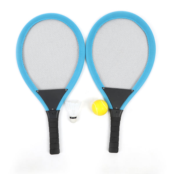 Kids Large Badminton Racket Set - Blue