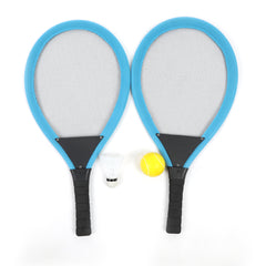 Kids Large Badminton Racket Set - Blue