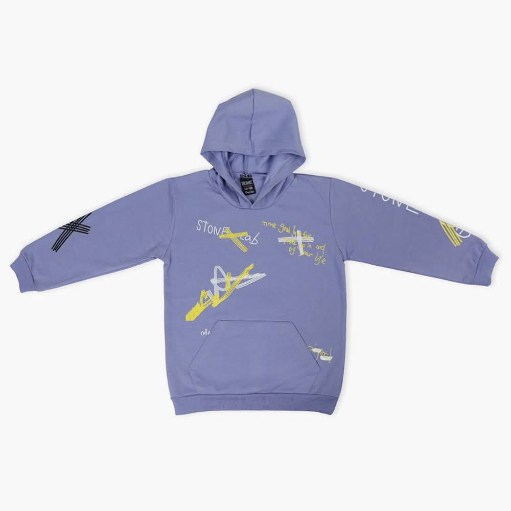 Boys Hoodie T-Shirt - Light Purple, Boys Hoodies & Sweat Shirts, Chase Value, Chase Value