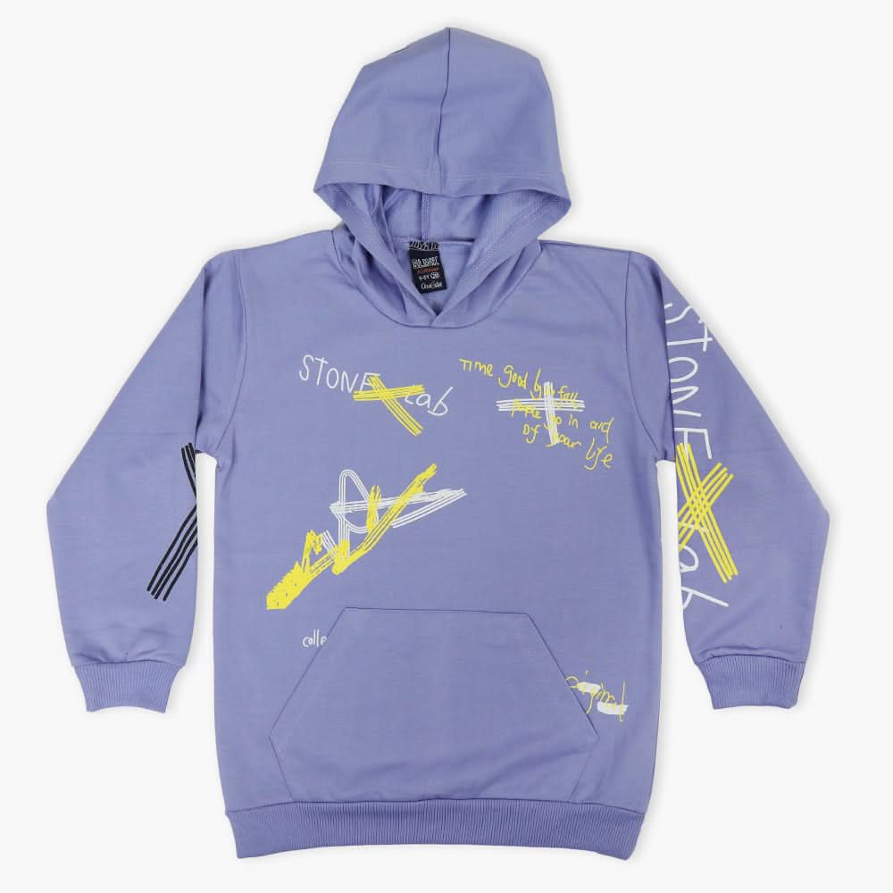 Boys Hoodie T-Shirt - Light Purple, Boys Hoodies & Sweat Shirts, Chase Value, Chase Value