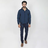 Men's Full Sleeves Jacket - Navy Blue, Men's Jackets & Hoodies, Chase Value, Chase Value