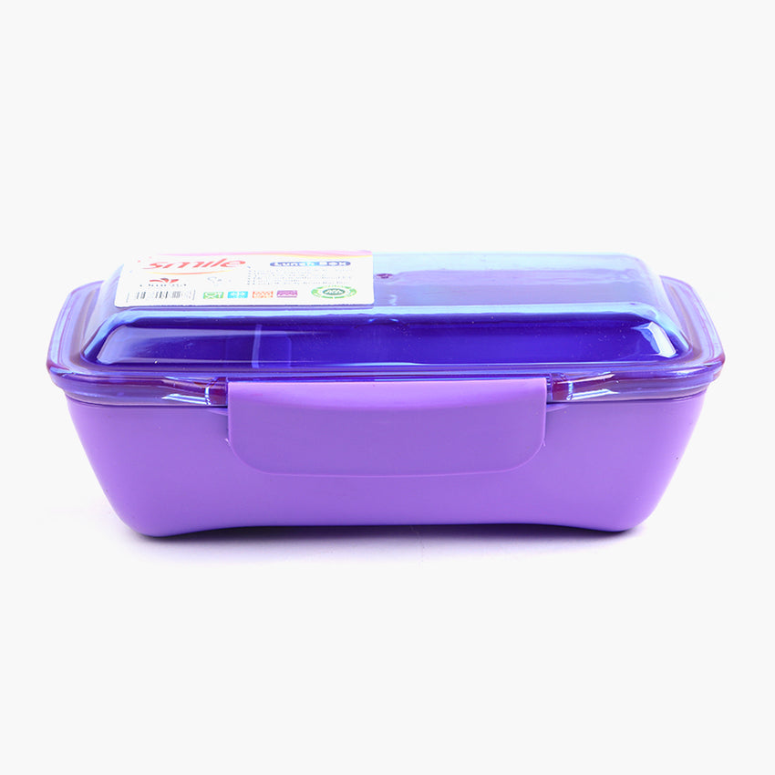 Rectangle Lunch Box - Purple