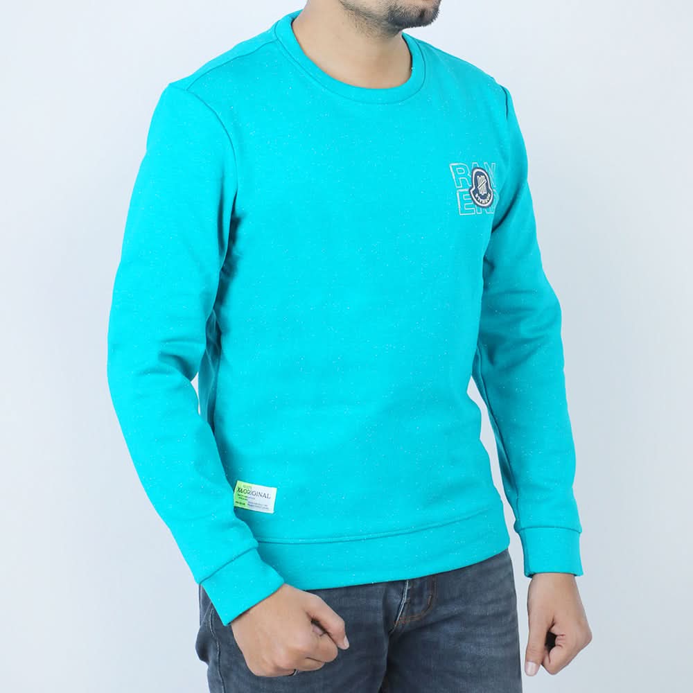 Men's Sweat Shirt - Steel Green, Men's Sweater & Sweat Shirts, Chase Value, Chase Value