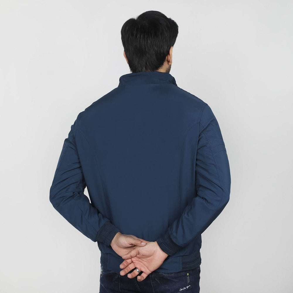 Men's Full Sleeves Jacket - Navy Blue, Men's Jackets & Hoodies, Chase Value, Chase Value