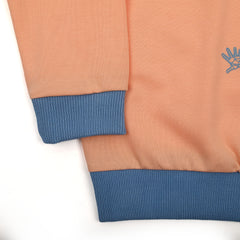 Boys Full Sleeves SweatShirt - Peach