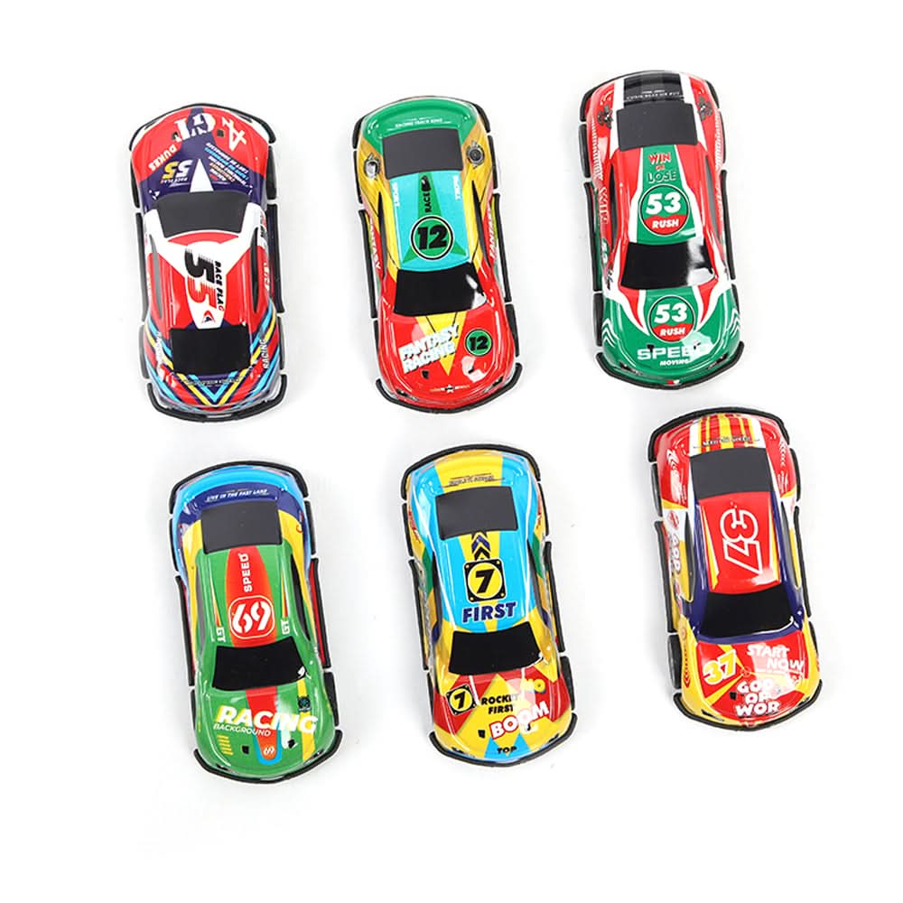 Racing Friction Metal Car, Non-Remote Control, Chase Value, Chase Value
