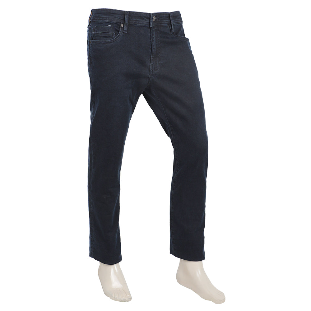 Men's Slim Fit Denim Pant - Dark Blue, Men's Casual Pants & Jeans, Chase Value, Chase Value