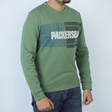 Men's Sweat Shirt - Olive Green, Men's Sweater & Sweat Shirts, Chase Value, Chase Value