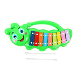 Piano Knocking Xylophone - Green, Musical Toys, Chase Value, Chase Value