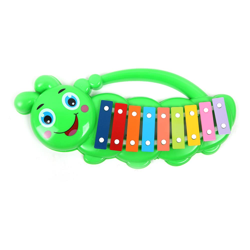 Piano Knocking Xylophone - Green, Musical Toys, Chase Value, Chase Value