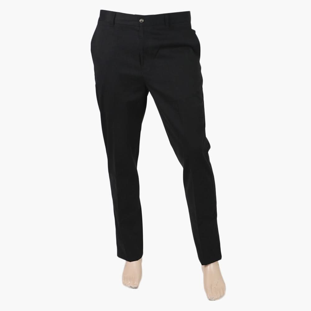 Men's Cotton Dress Pant - Black, Men's Formal Pants, Chase Value, Chase Value