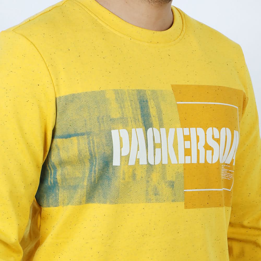Men's Sweat Shirt - Yellow, Men's Sweater & Sweat Shirts, Chase Value, Chase Value