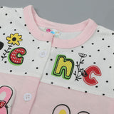 Newborn Girls Half Sleeves Suit - Pink, Newborn Girls Sets & Suits, Chase Value, Chase Value