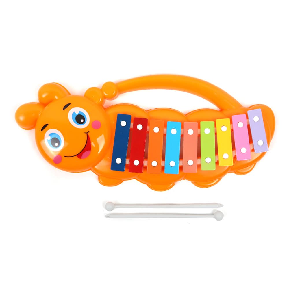 Piano Knocking Xylophone - Orange, Musical Toys, Chase Value, Chase Value