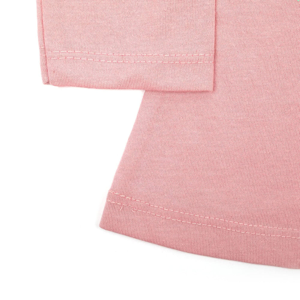 Girls Full Sleeves T-Shirt - Tea Pink, Girls T-Shirts, Chase Value, Chase Value