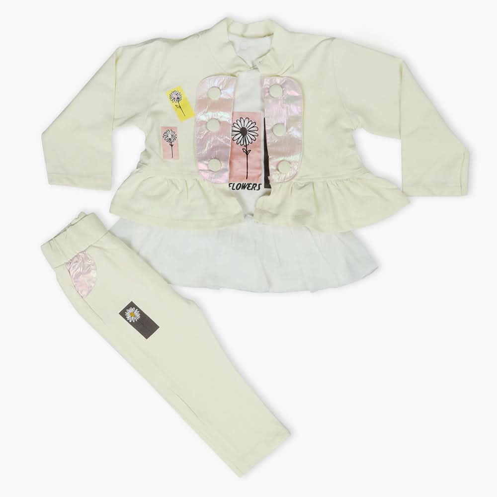 Girls Suit - Cream, Girls Suits, Chase Value, Chase Value