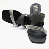 Women's Heel Slipper - Black, Women Slippers, Chase Value, Chase Value