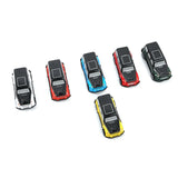 Racing Friction Metal Car Pack of 5 - Multi Color, Non-Remote Control, Chase Value, Chase Value