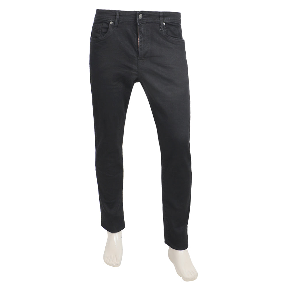 Men's Slim Fit Denim Pant - Black, Men's Casual Pants & Jeans, Chase Value, Chase Value