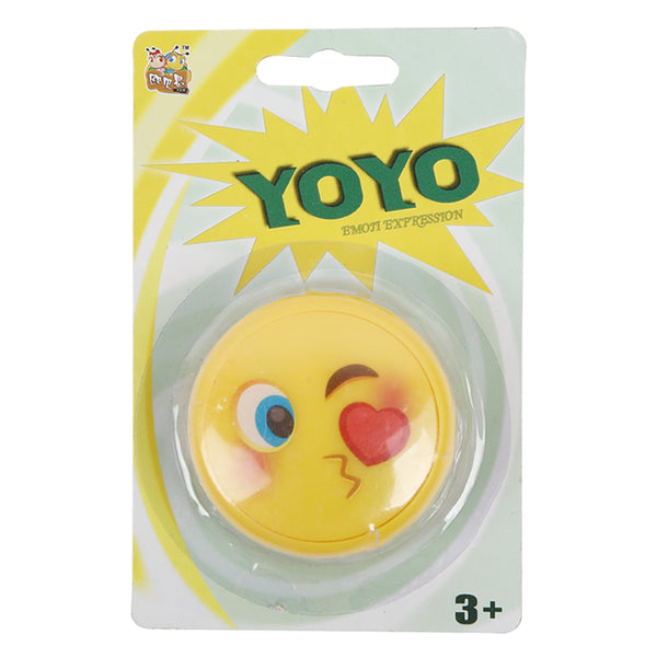 YO-YO Emoji Expression - Yellow