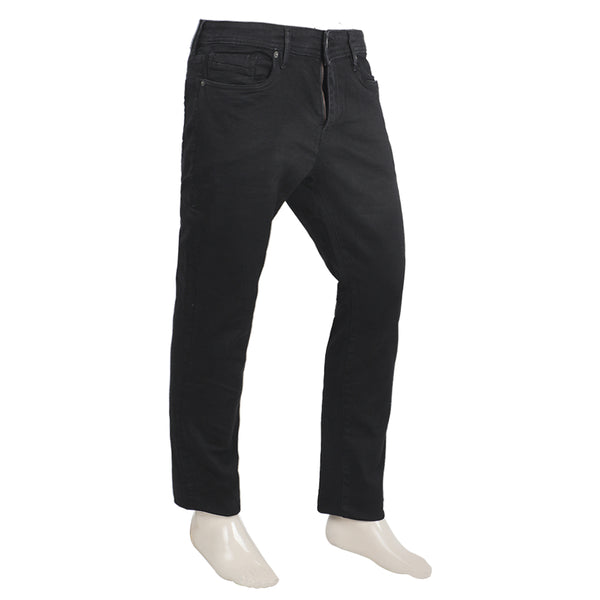 Men's Slim Fit Denim Pant - Black