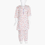 Girls Printed Shalwarsuit - White, Girls Shalwar Kameez, Chase Value, Chase Value