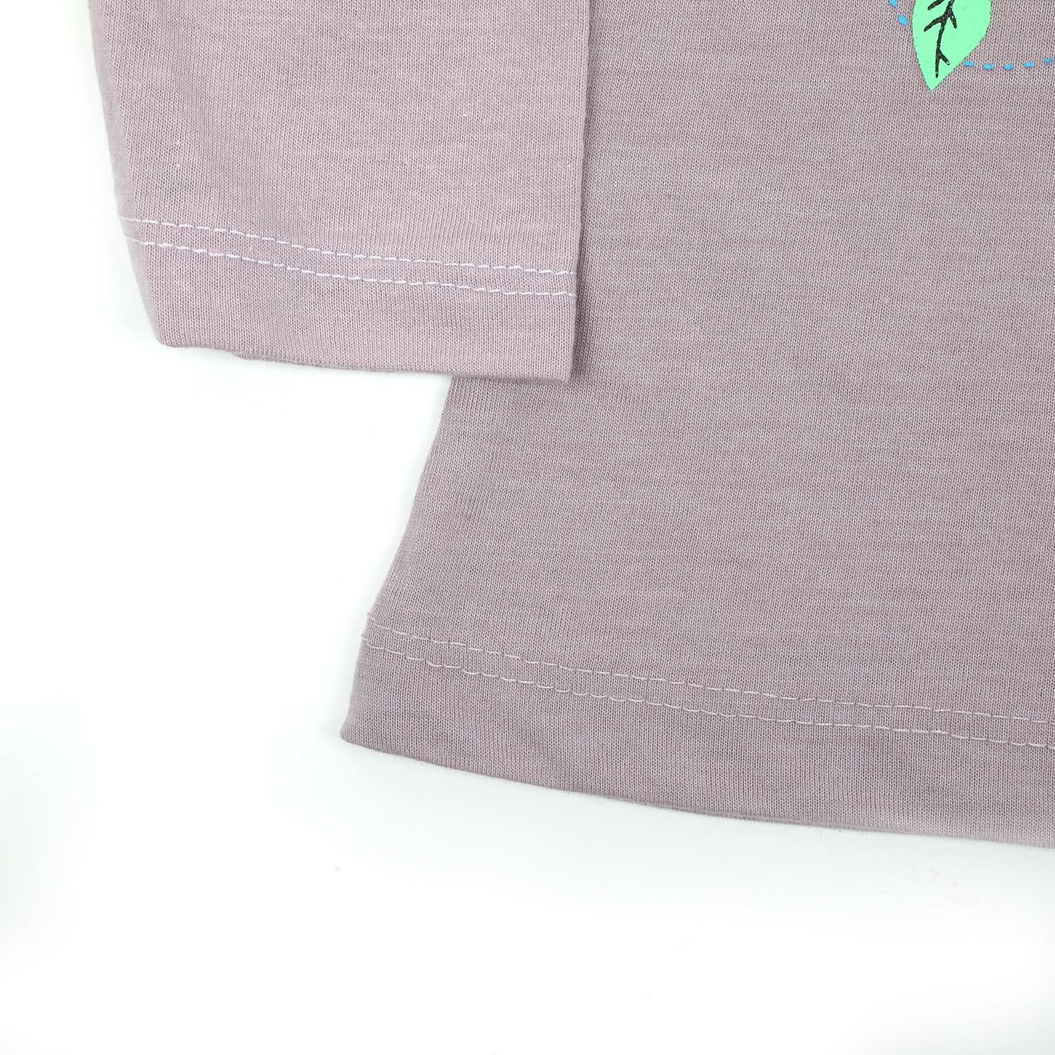 Girls Full Sleeves T-Shirt - Light Purple, Girls T-Shirts, Chase Value, Chase Value