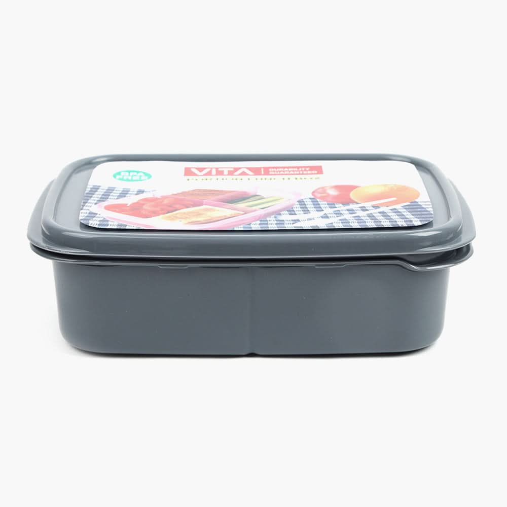 Jumbo Lunch Box - Dark Grey, Tiffin Boxes & Bottles, Chase Value, Chase Value