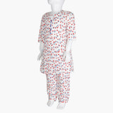 Girls Printed Shalwarsuit - White, Girls Shalwar Kameez, Chase Value, Chase Value
