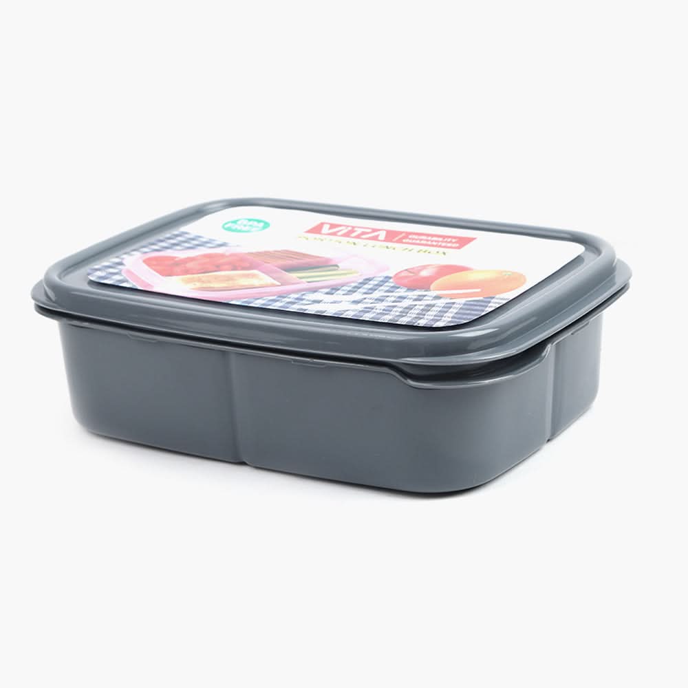 Jumbo Lunch Box - Dark Grey, Tiffin Boxes & Bottles, Chase Value, Chase Value