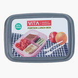 Jumbo Lunch Box - Dark Grey, Tiffin Boxes & Bottles, Chase Value, Chase Value