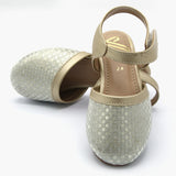 Girls Banto Sandal - Golden, Girls Sandals, Chase Value, Chase Value