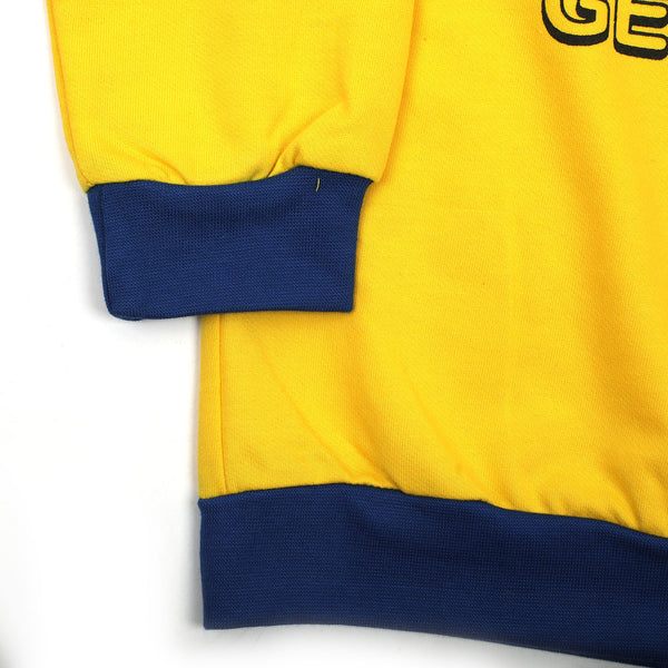 Boys Full Sleeves Sweat Shirt - Yellow