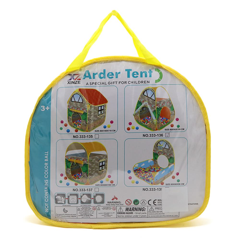 Arder Tent Special Gift For Kids - Multi Color, Tent House, Chase Value, Chase Value