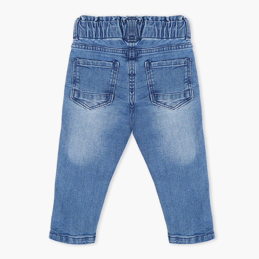 Eminent Girls Denim Trouser - Mid Blue, Girls Shorts Skirts, Eminent, Chase Value