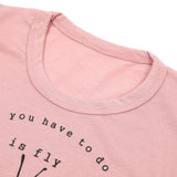 Girls Full Sleeves T-Shirt - Tea Pink, Girls T-Shirts, Chase Value, Chase Value