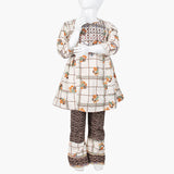 Girls Embroided Shalwar Suits  - Fawn, Girls Suits, Chase Value, Chase Value