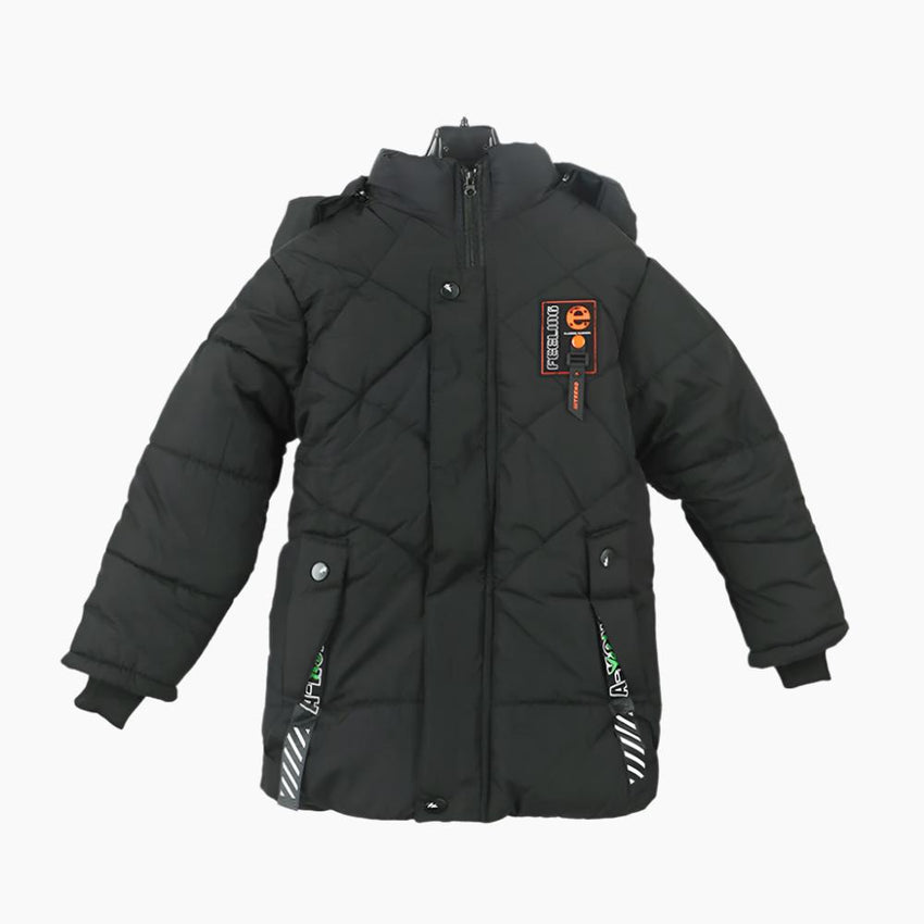 Boys Jacket - Black, Boys Jackets & Blazers, Chase Value, Chase Value