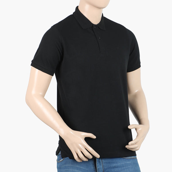 Men's Polo Half Sleeves T-Shirt - Black